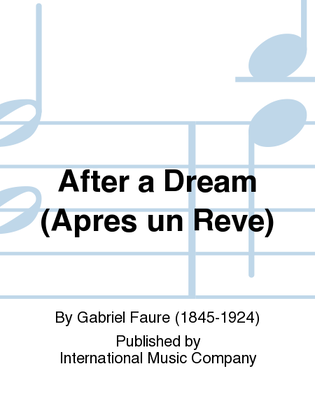 Book cover for After A Dream (Apres Un Reve)