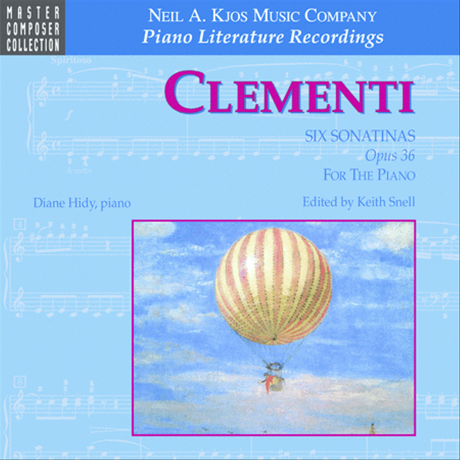 Clementi Six Sonatinas For Piano (CD) Piano Solo scores gallery preview page 1