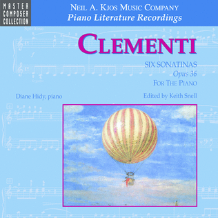 Book cover for Clementi Six Sonatinas For Piano (CD)