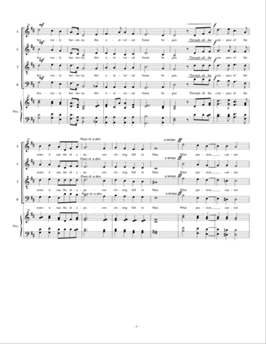 From Harmony 4-Part scores gallery preview page 3