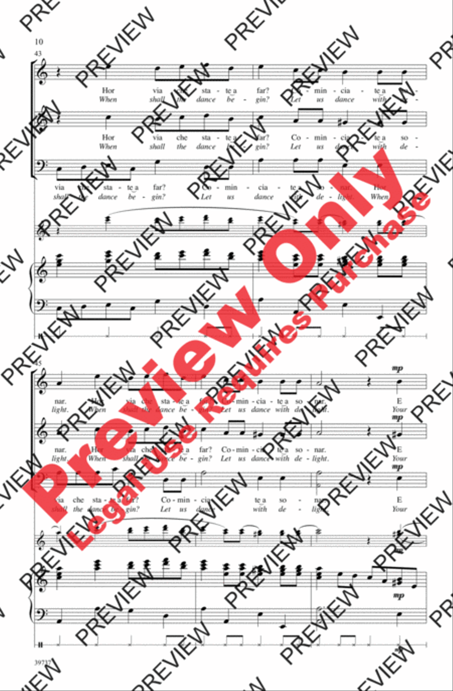 Sonatemi un Balletto Sonatemi un Balletto 3-Part scores gallery preview page 10