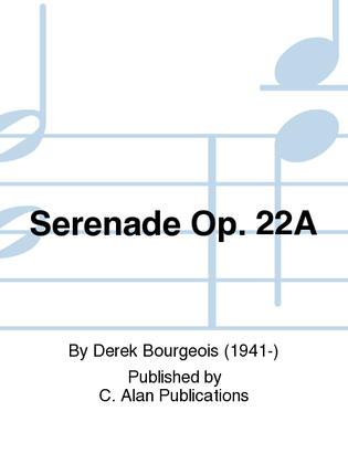 Book cover for Serenade Op. 22A