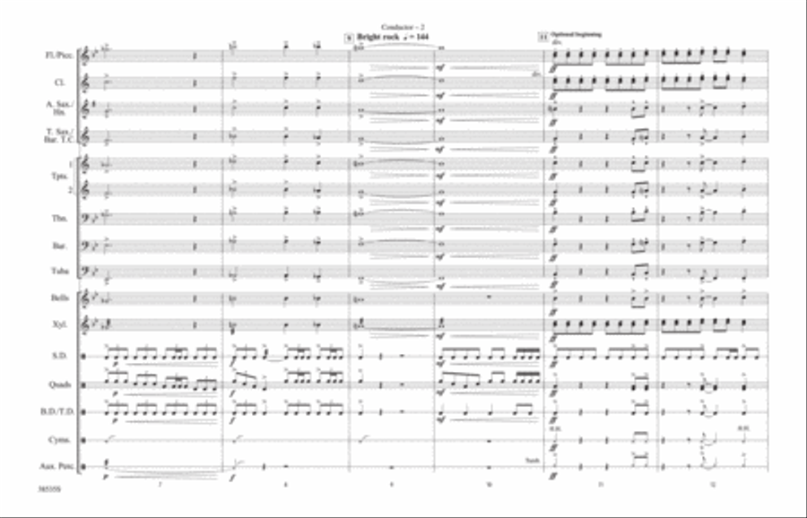Prologue / Little Shop of Horrors: Score Marching Band scores gallery preview page 2