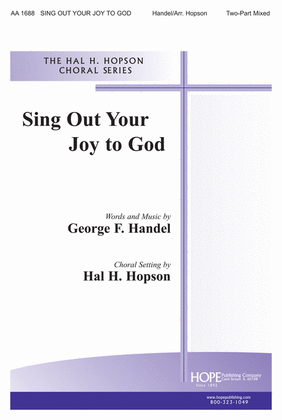 Book cover for Sing Out Your Joy to God