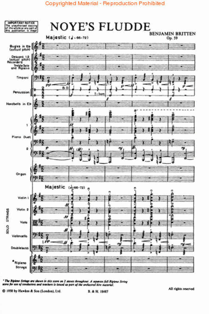 Noye's Fludde, Op. 59