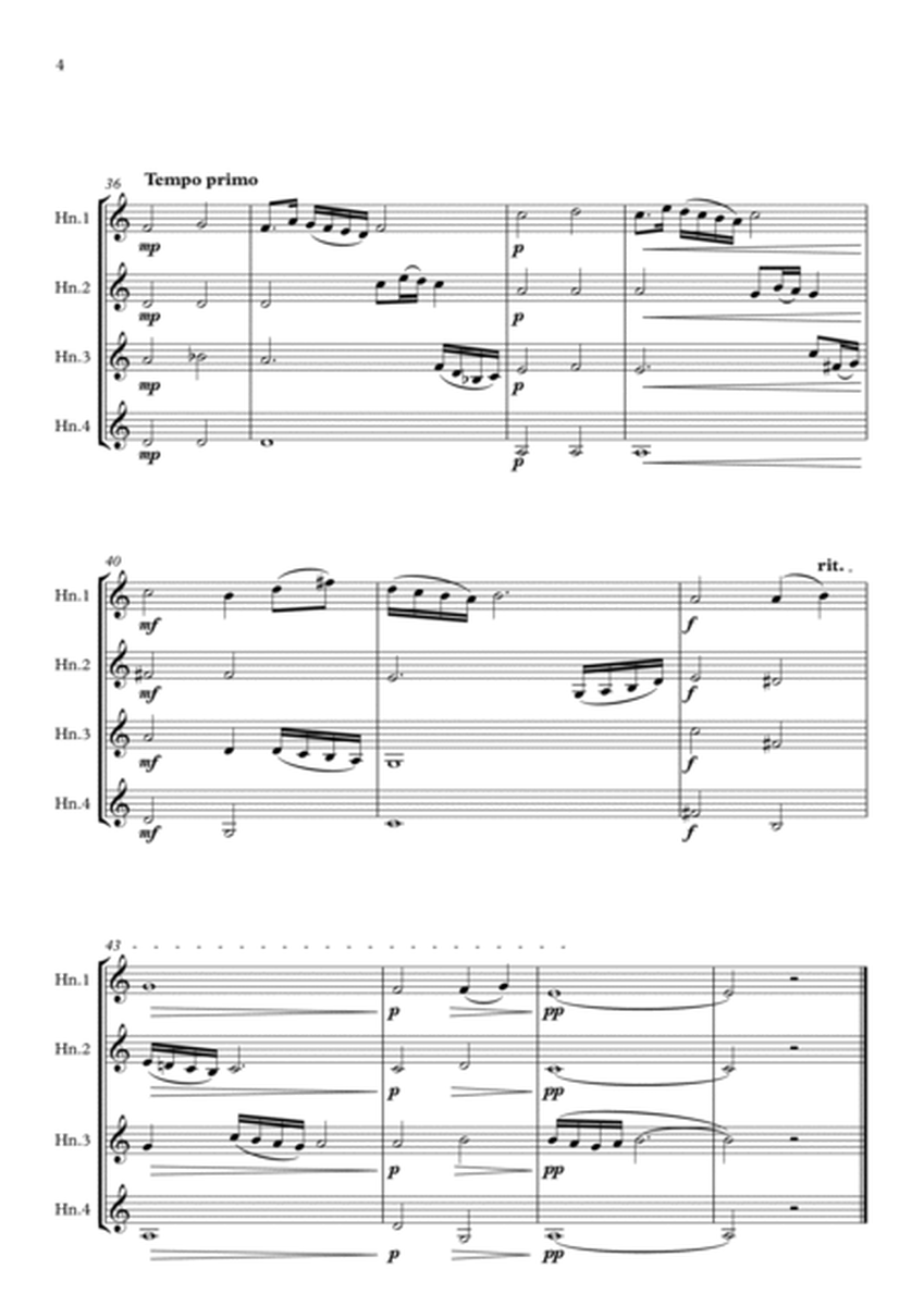 Retreat - Horn Quartet image number null