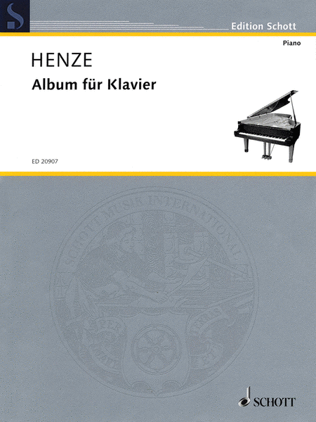 Hans Werner Henze  : Album for Piano