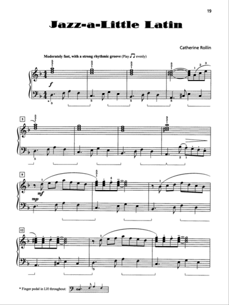 Jazz-a-Little, Jazz-a-Lot, Book 3 Piano Solo scores gallery preview page 5