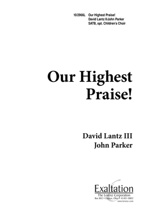 Book cover for Our Highest Praise