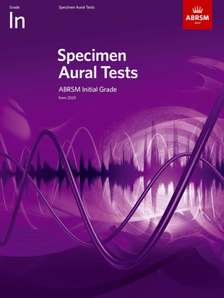 Book cover for Specimen Aural Tests, Initial Grade