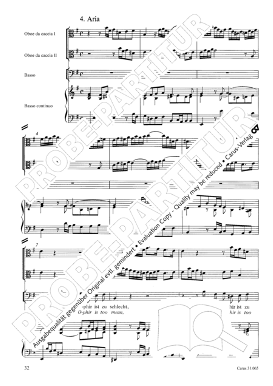 They all shall day come out from Sheba (Sie werden aus Saba alle kommen) TB scores gallery preview page 33