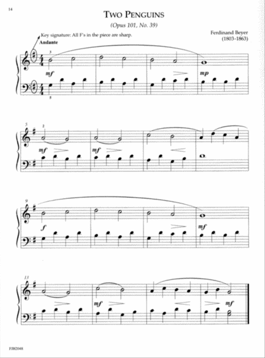 The Festival Collection, Preparatory Piano Method scores gallery preview page 3