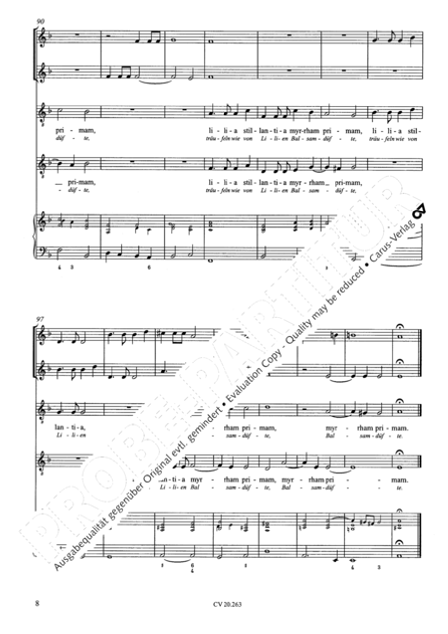 Anima mea; Adiur vos, fili Score scores gallery preview page 9