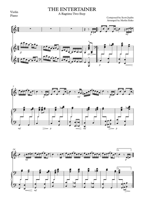 The Entertainer - Scott Joplin - Violin and piano