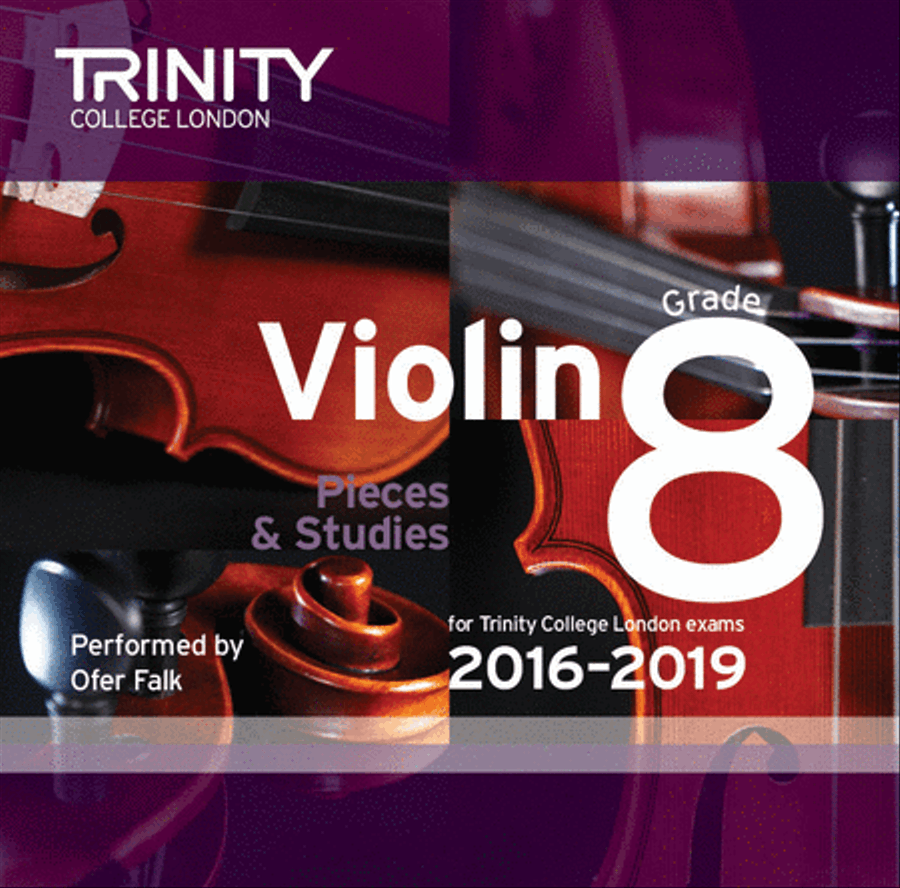 Violin 2016-2019 CD: Grade 8 Violin Solo scores gallery preview page 1