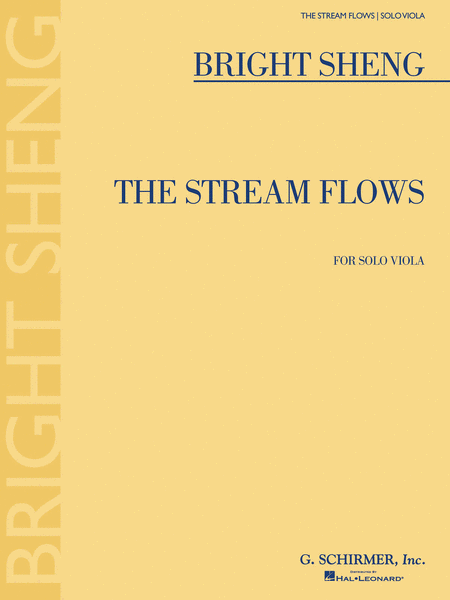 The Stream Flows by Bright Sheng Viola Solo - Sheet Music