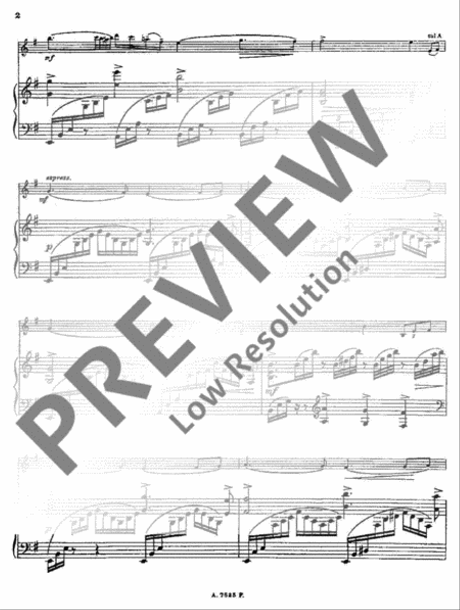 Sonatina Violin Solo scores gallery preview page 4