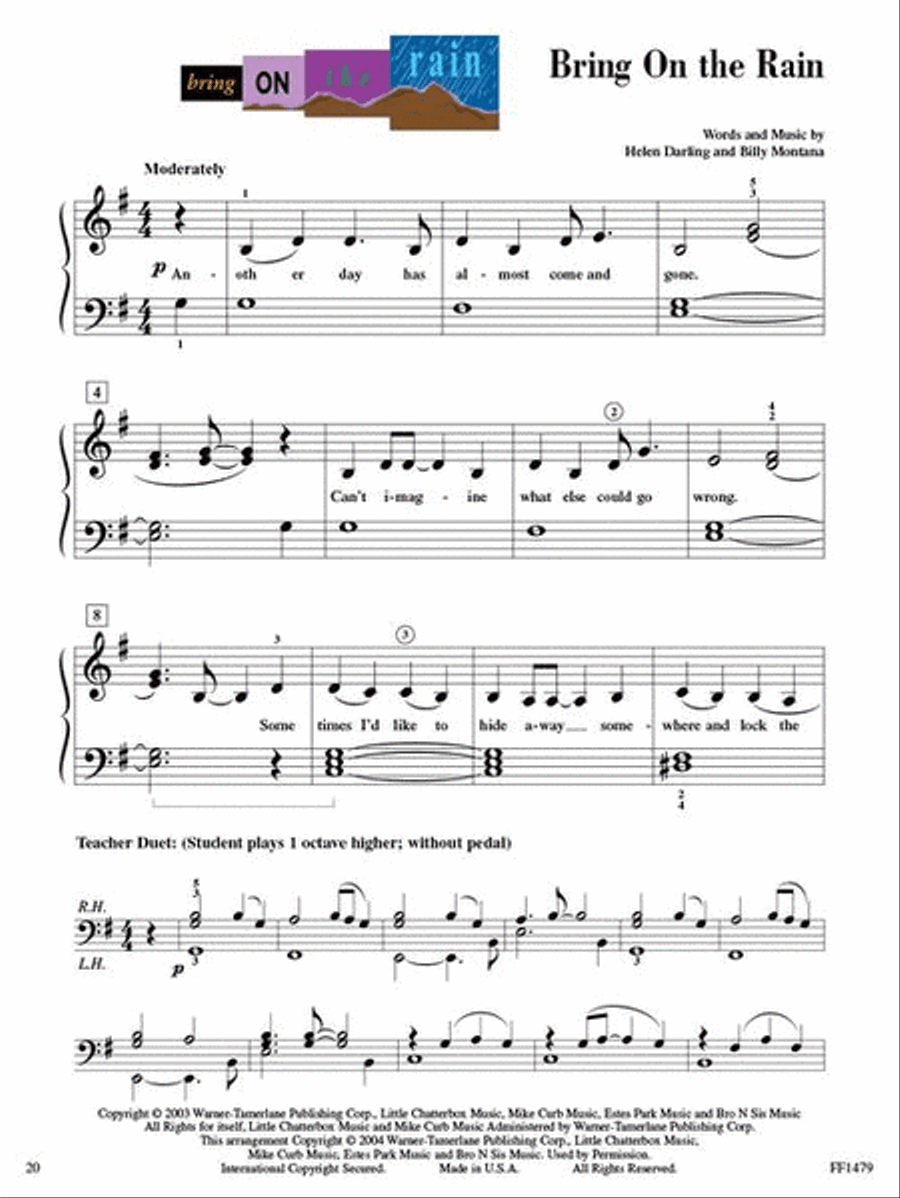 Accelerated Piano Adventures for the Older Beginner Piano Method scores gallery preview page 6