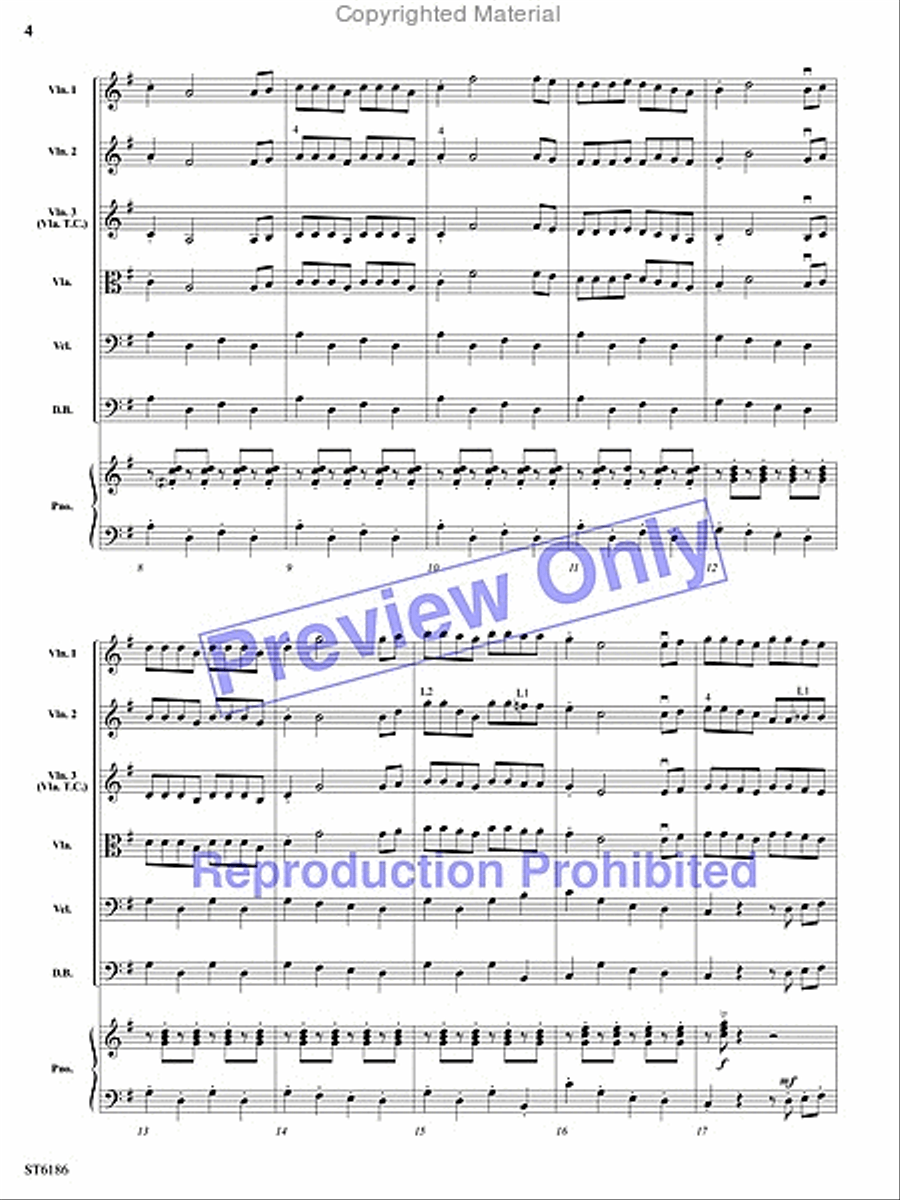 Mariachi! String Orchestra scores gallery preview page 3