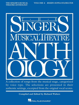 Book cover for Singers Musical Theatre Anth V4 Mez Sop