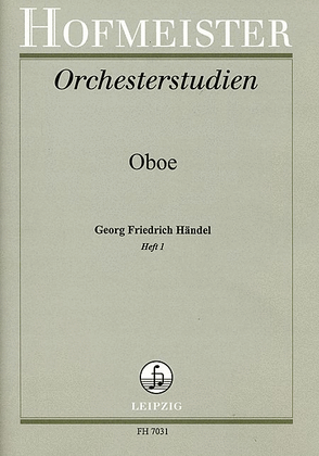 Book cover for Handel-Studien fur Oboe