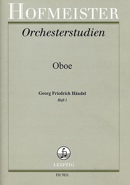 Handel-Studien fur Oboe