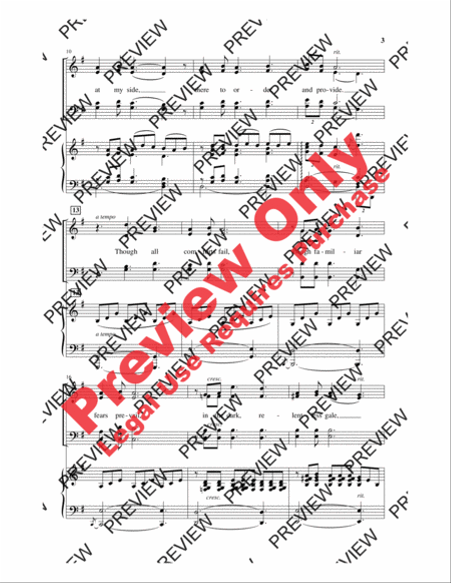 My Soul, Be Still My Soul, Be Still 4-Part scores gallery preview page 3