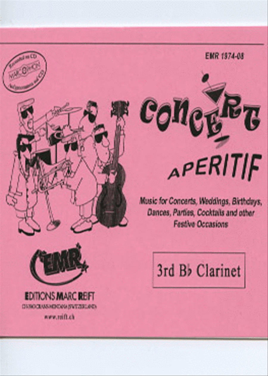 Concert Aperitif Concert Band scores gallery preview page 1