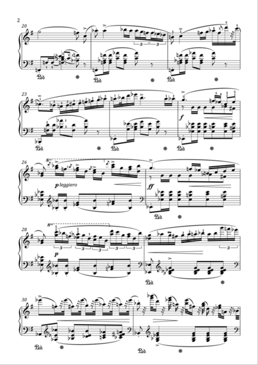 Chopin - Grande Polonaise Brillante in E♭ major - Advanced Piano Method scores gallery preview page 3