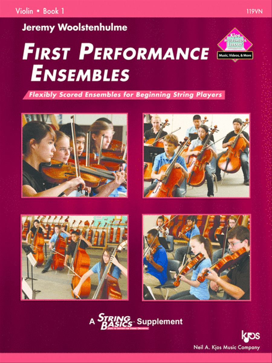 String Basics First Performance Ensembles - Book 1 - Violin Chamber Orchestra scores gallery preview page 1