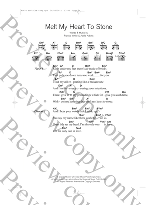 Book cover for Melt My Heart To Stone