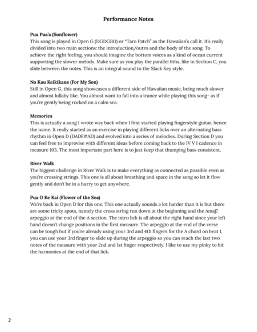 Sitka Spruce (Complete Score) - Brian Anderson Acoustic Guitar scores gallery preview page 3