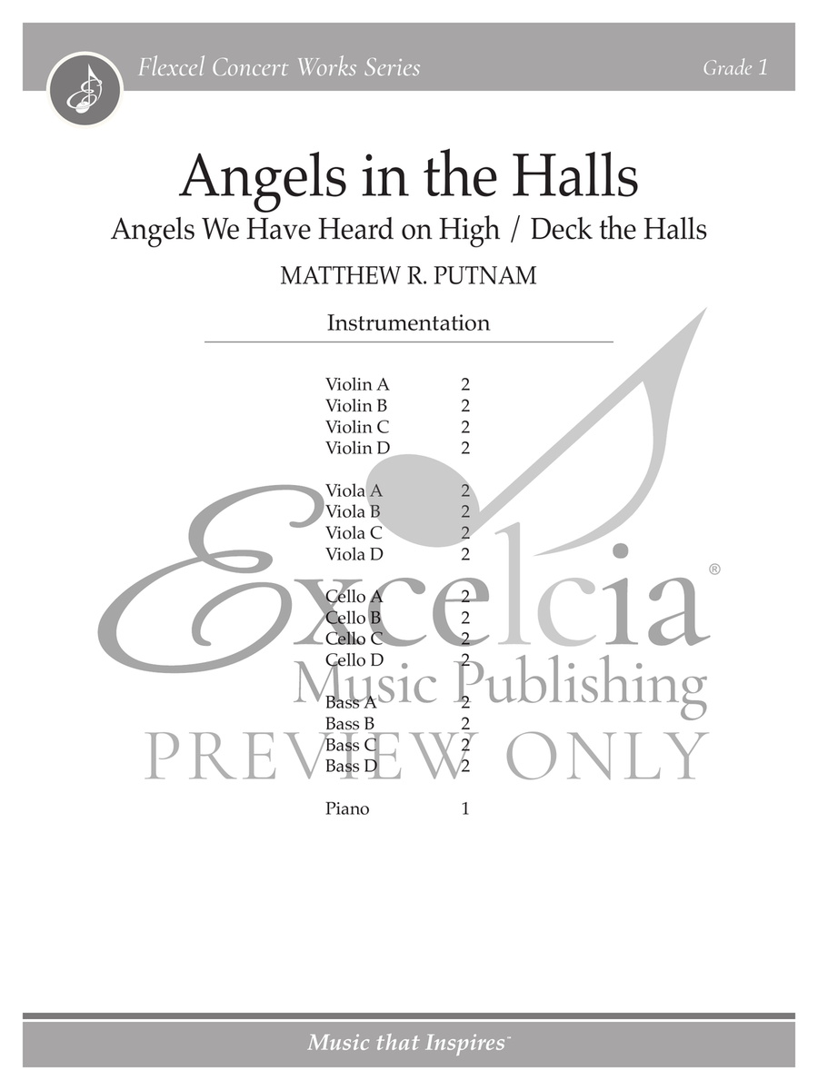 Angels in the Halls String Orchestra scores gallery preview page 2