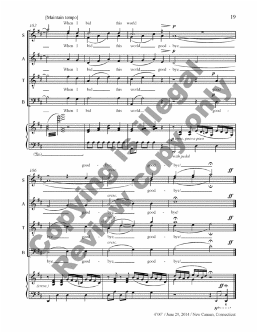 Gospel Songs: The Gospel Ship 4-Part scores gallery preview page 39