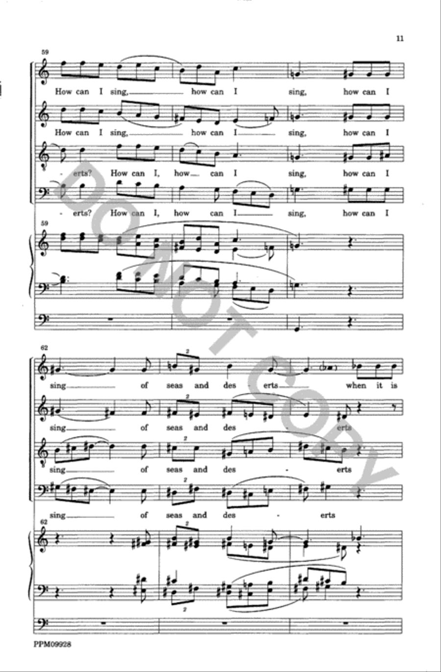It is to God I Shall Sing Divisi scores gallery preview page 12
