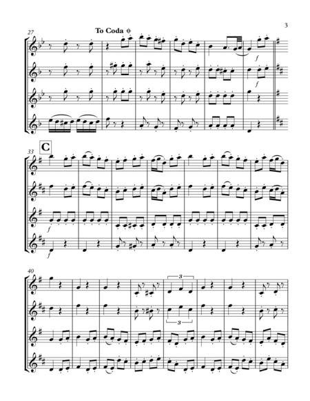 Rondo Alla Turca: Saxophone Quartet image number null