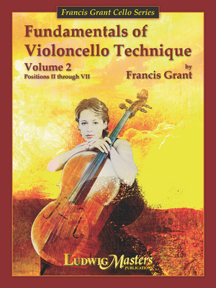 Book cover for Fundamentals of Violoncello Technique, Book 2