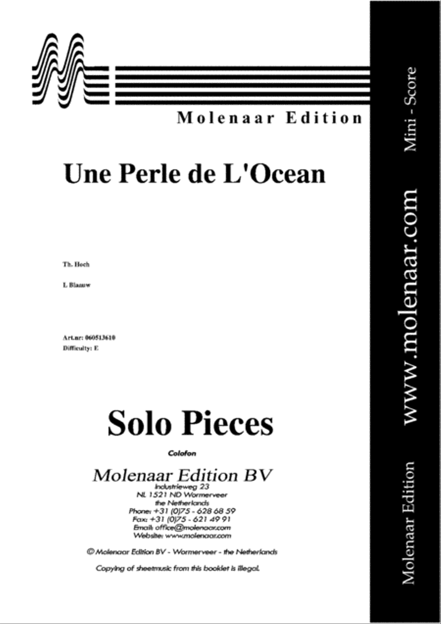 Une Perle de L'Ocean Trumpet scores gallery preview page 2