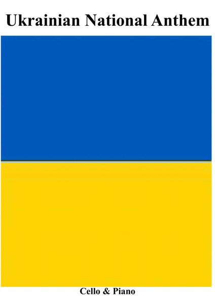 Ukrainian National Anthem for Cello & Piano MFAO World National Anthem Series image number null