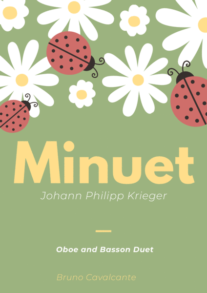 Minuet in A minor - Johann Philipp Krieger - Oboe and Basson Duet image number null
