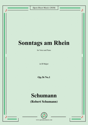 Schumann-Sonntags am Rhein,Op.36,No.1 in B Major