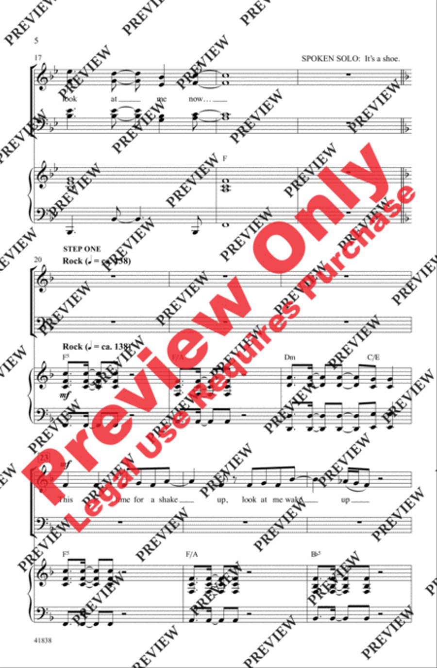 Kinky Boots - SoundTrax CD (CD only) Choir scores gallery preview page 4