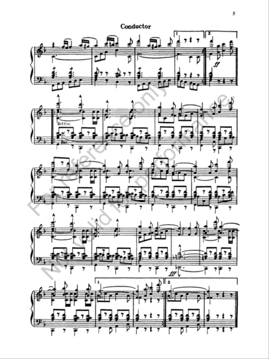 Semper Fidelis Concert Band scores gallery preview page 6