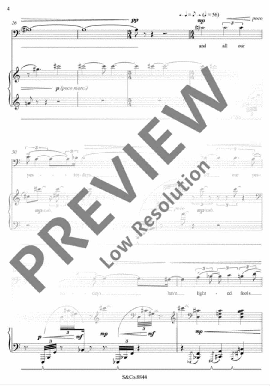 Chronicles of the Time Chronicles of the Time Baritone Voice scores gallery preview page 9