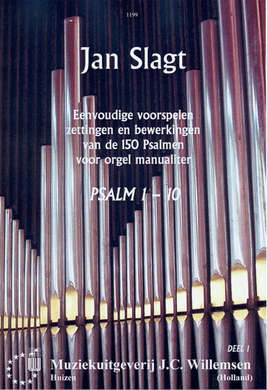 150 Psalmen deel 1 (1-10) Organ scores gallery preview page 1