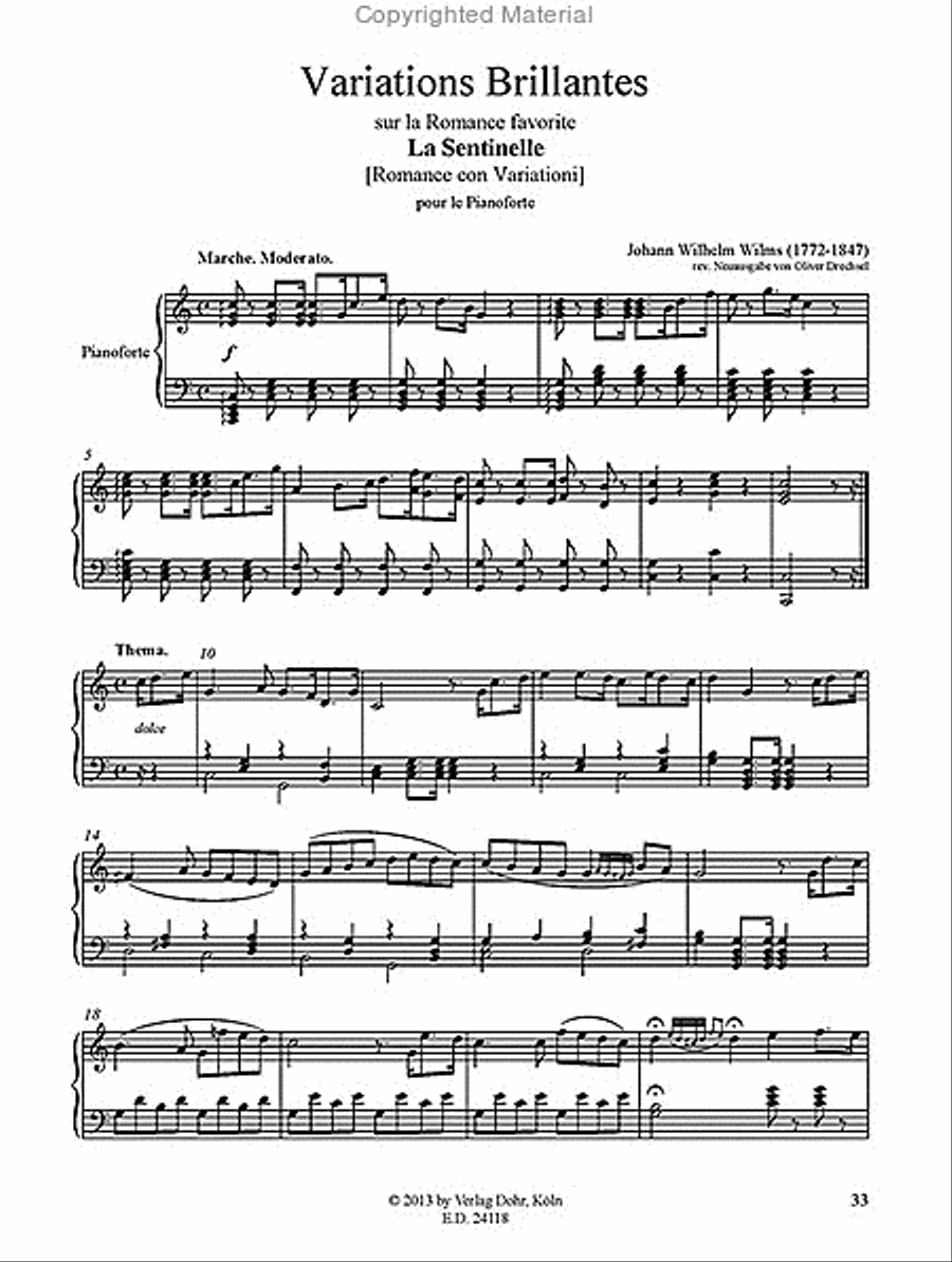 Variationen Vol. 4 für Pianoforte Piano Solo scores gallery preview page 4