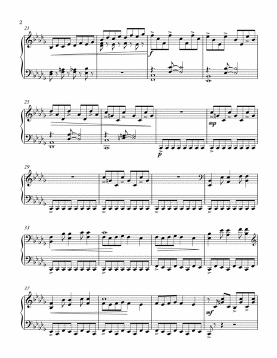 Toccata In B Flat Minor For Piano
