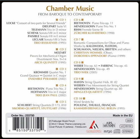 Chamber Music: From Baroque To