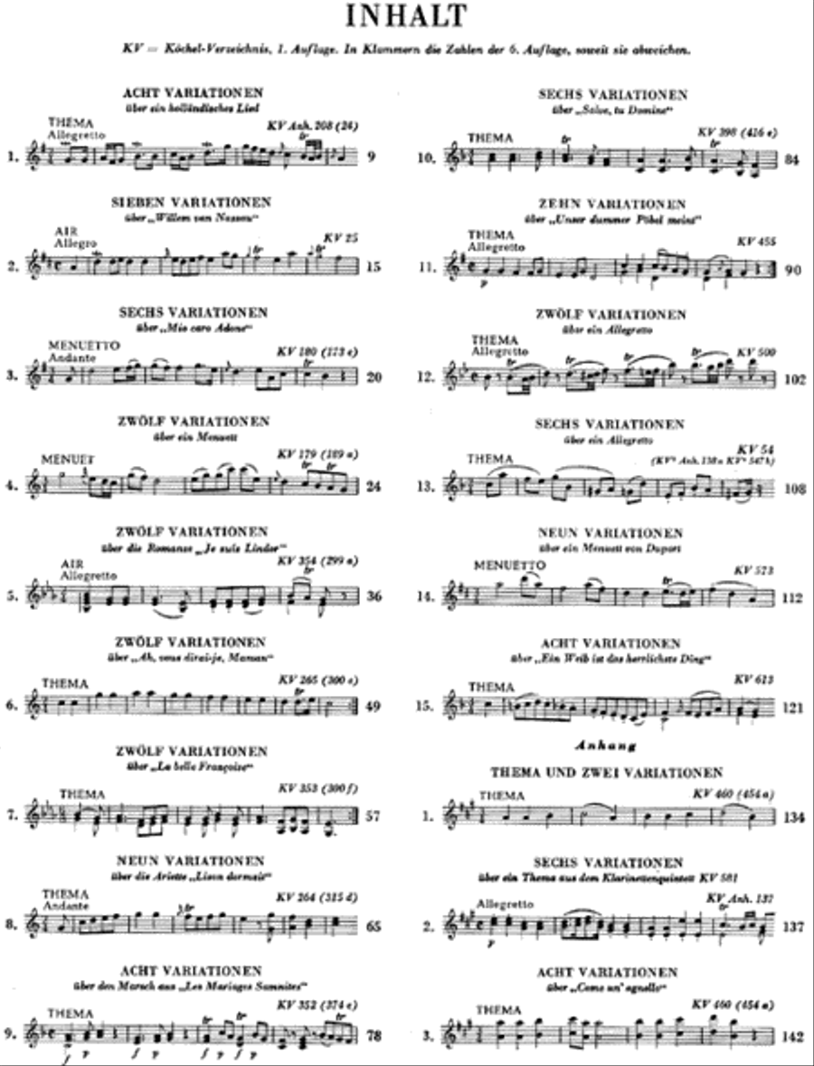 Piano Variations