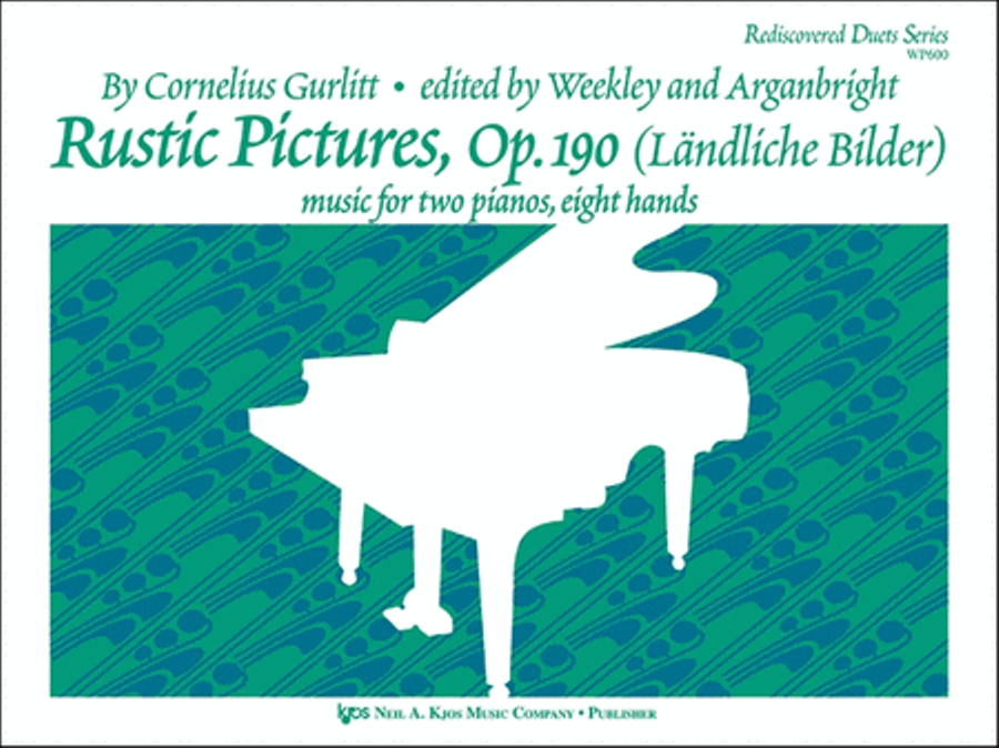 Rustic Pictures, Op. 190 (Gurlitt) Piano Solo scores gallery preview page 1